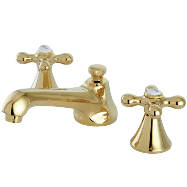 KS4472AX 8" Widespread Bathroom Faucet, Polished Brass